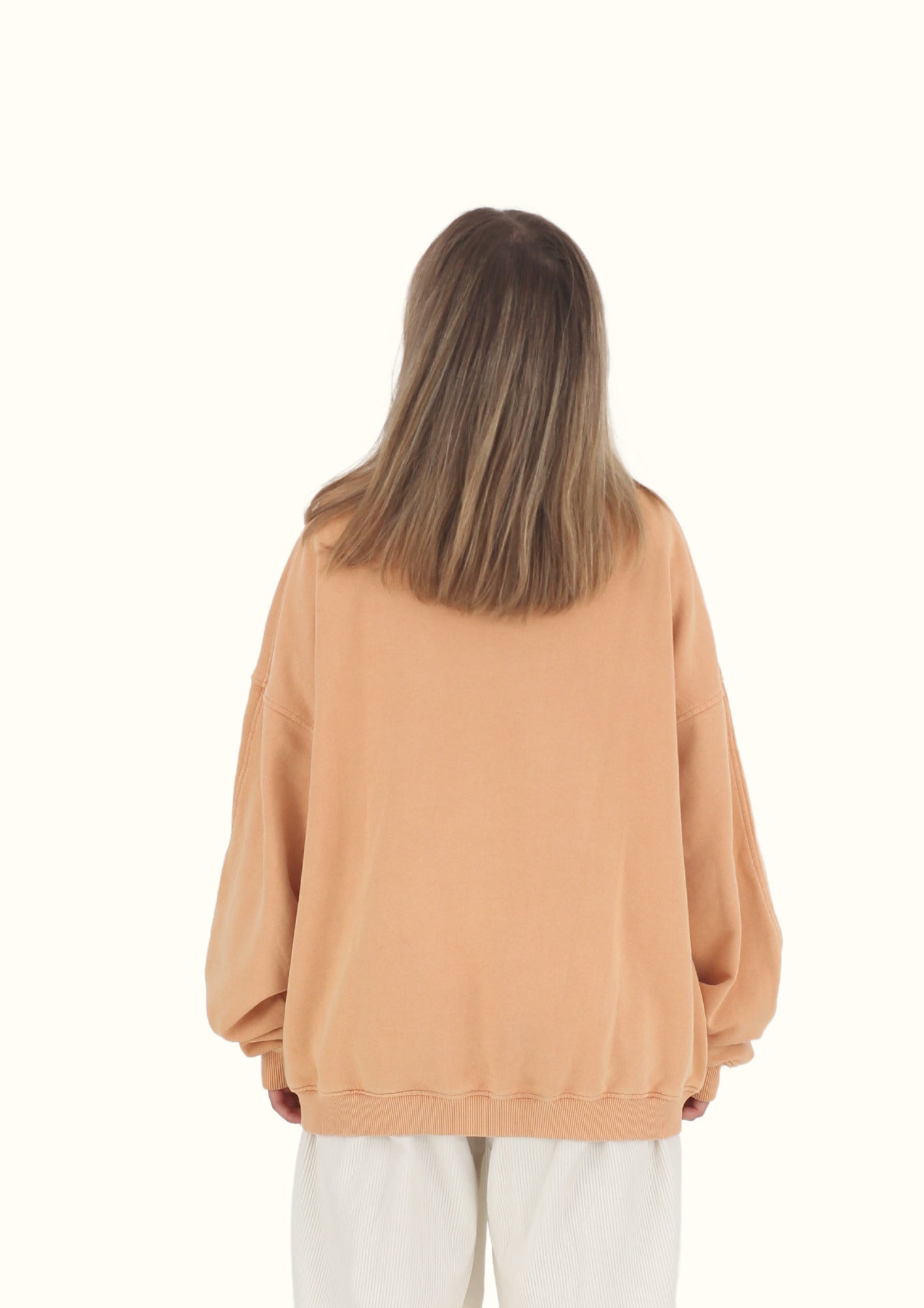 CREWNECK CARCASSONE OVERSIZE ORANGE PALETTE