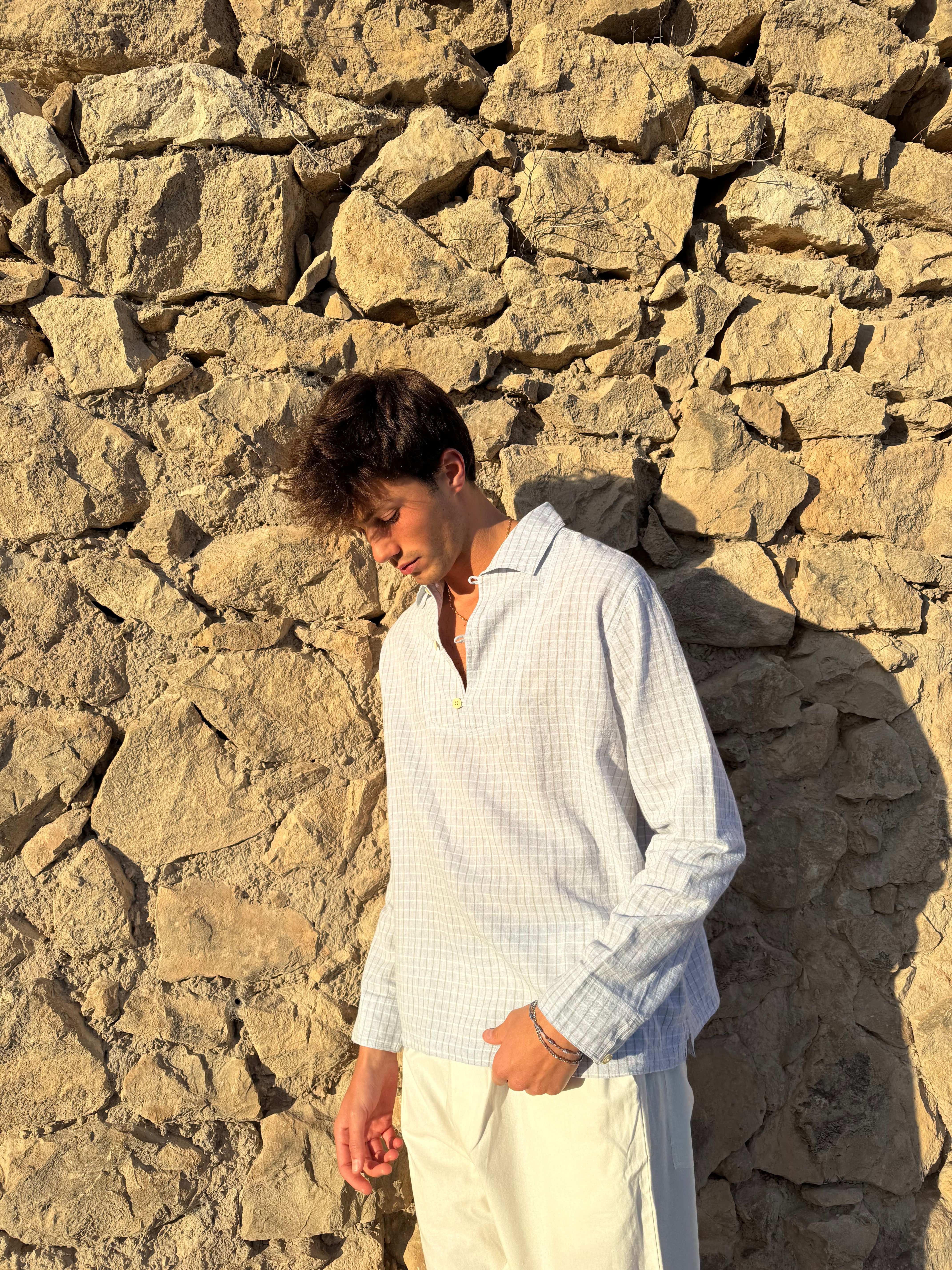 Camisa lino San Pietro