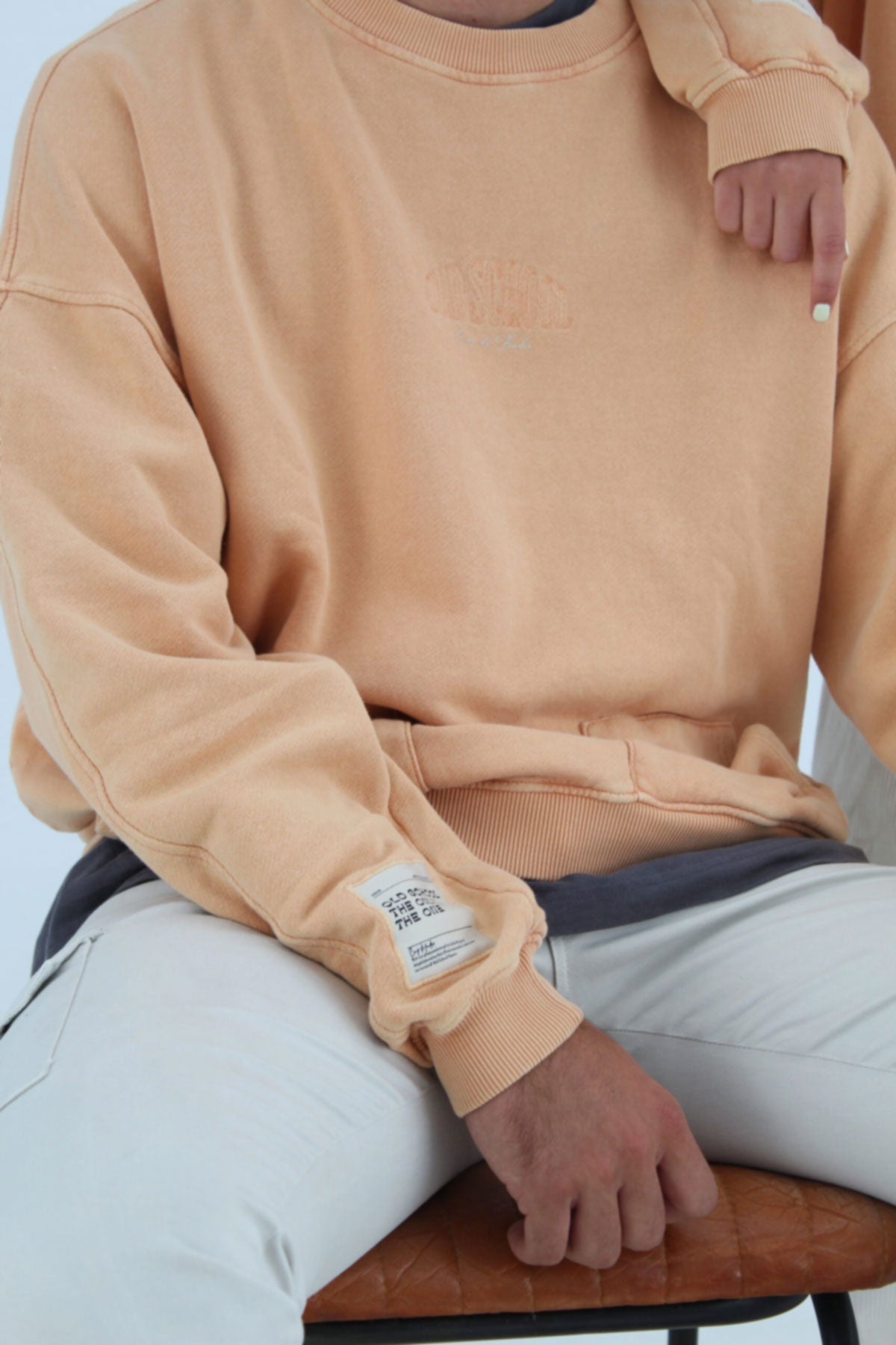 Crewneck Carcassone naranja