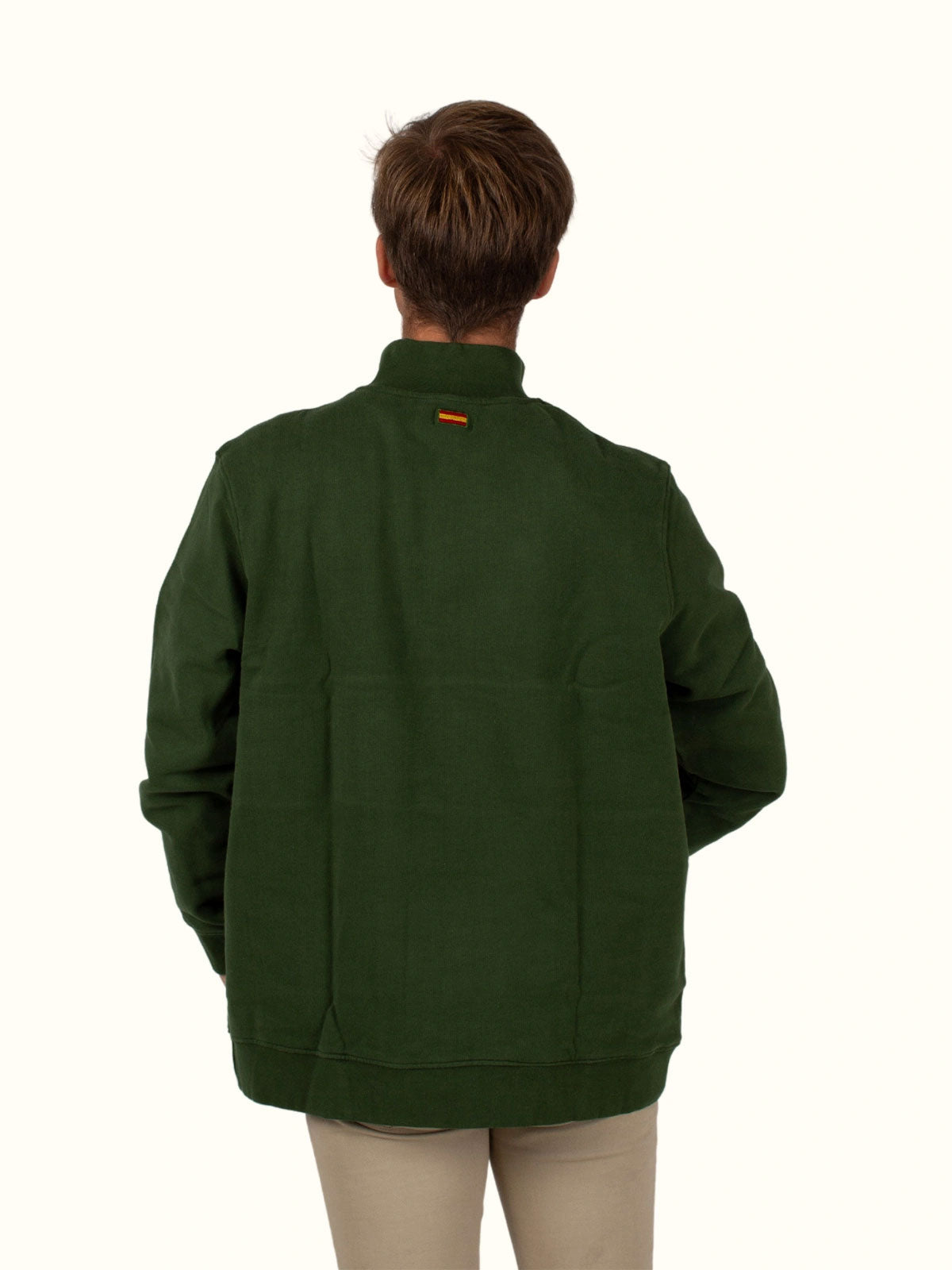 SUDADERA BOSTON BOTTLE GREEN