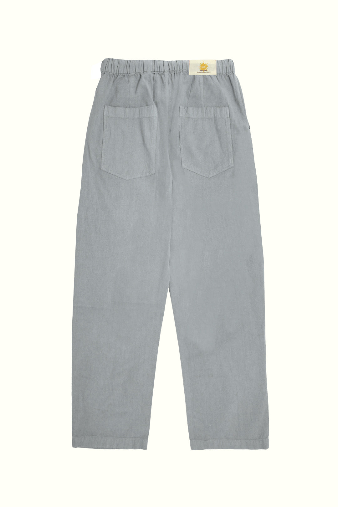 Pantalón de lino azul