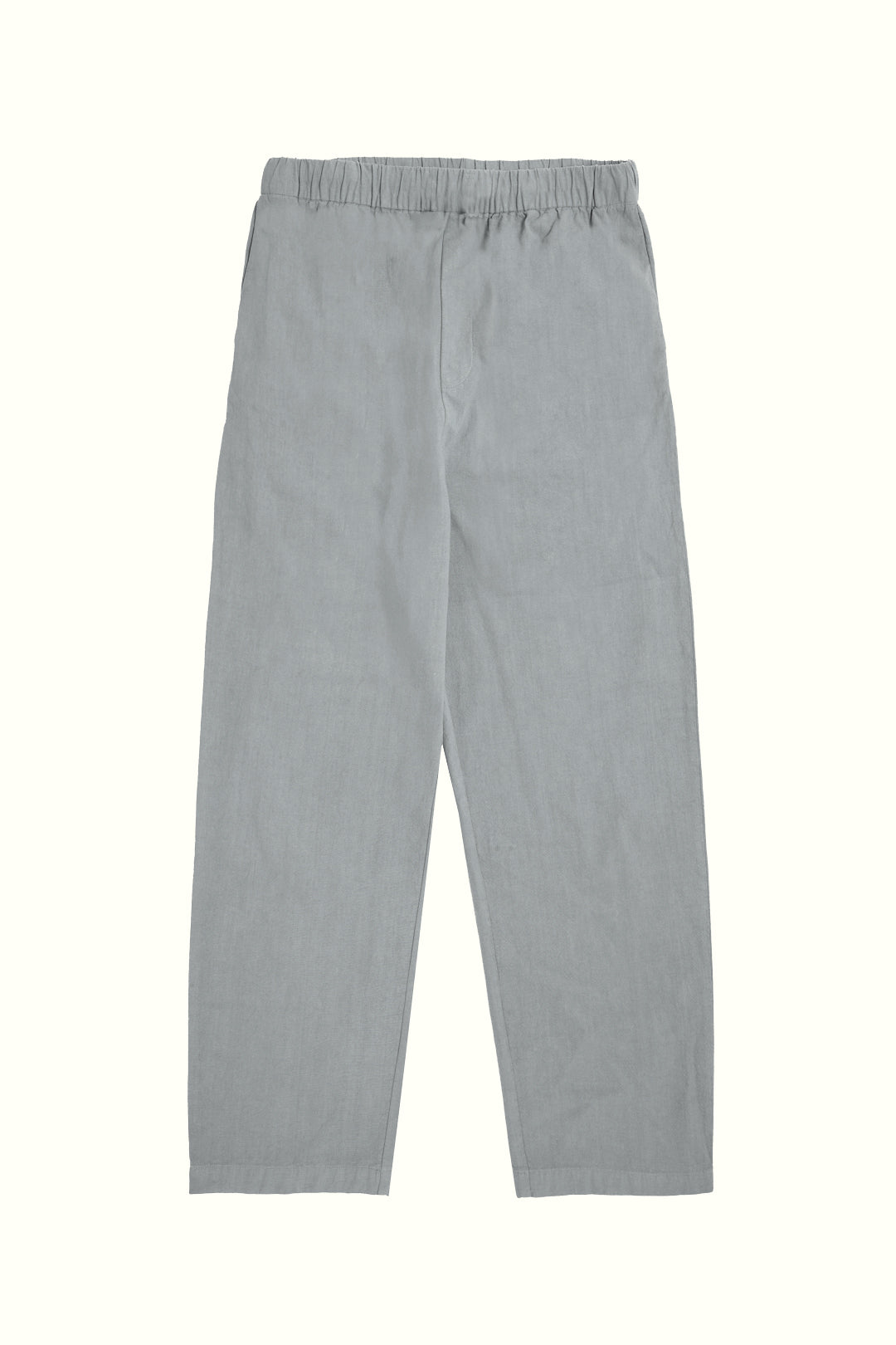 Pantalón de lino azul