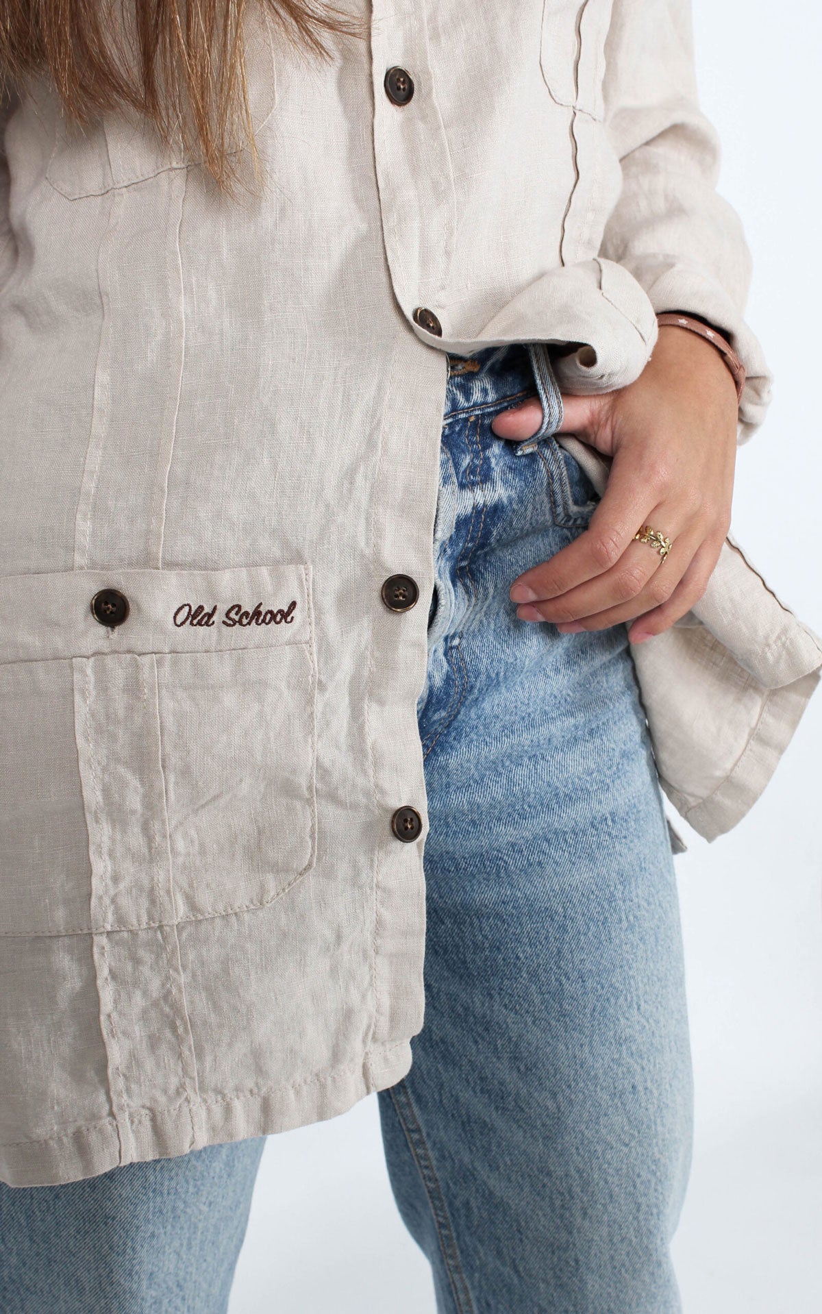 Camisa Guayabera Maracaibo beige