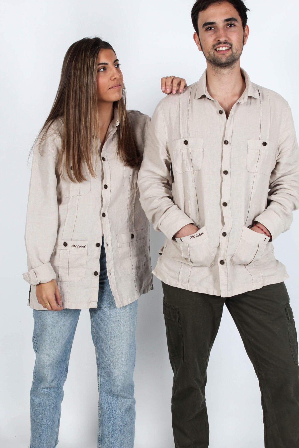 Camisa Guayabera Maracaibo beige