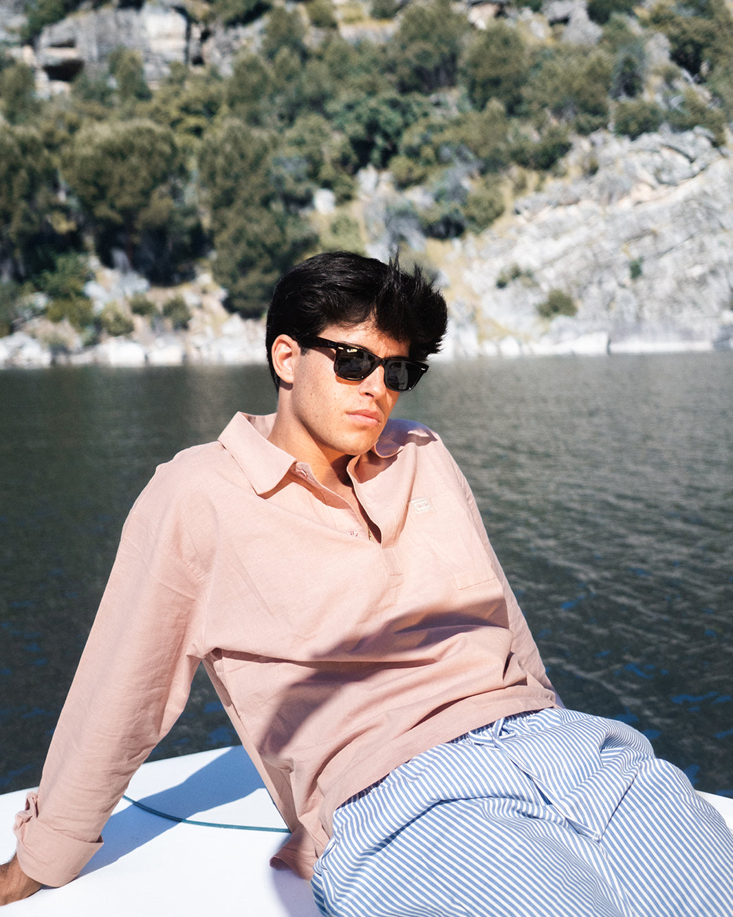Camisa lino Menorca