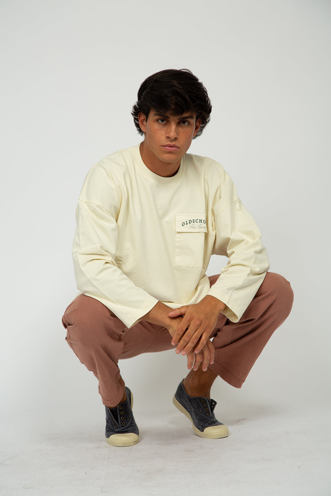 Linen boiler pants