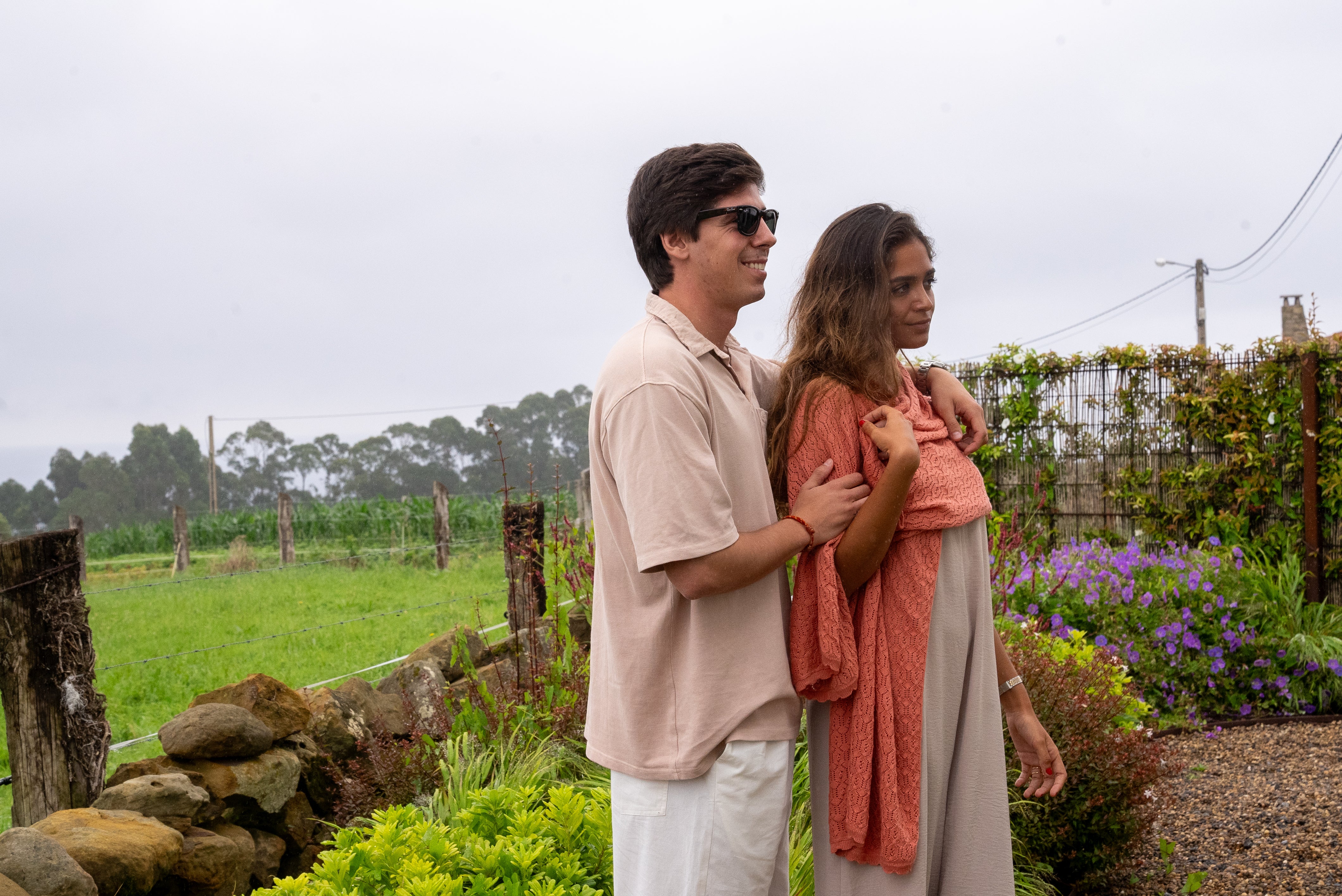 JUNO CORAL SHAWL