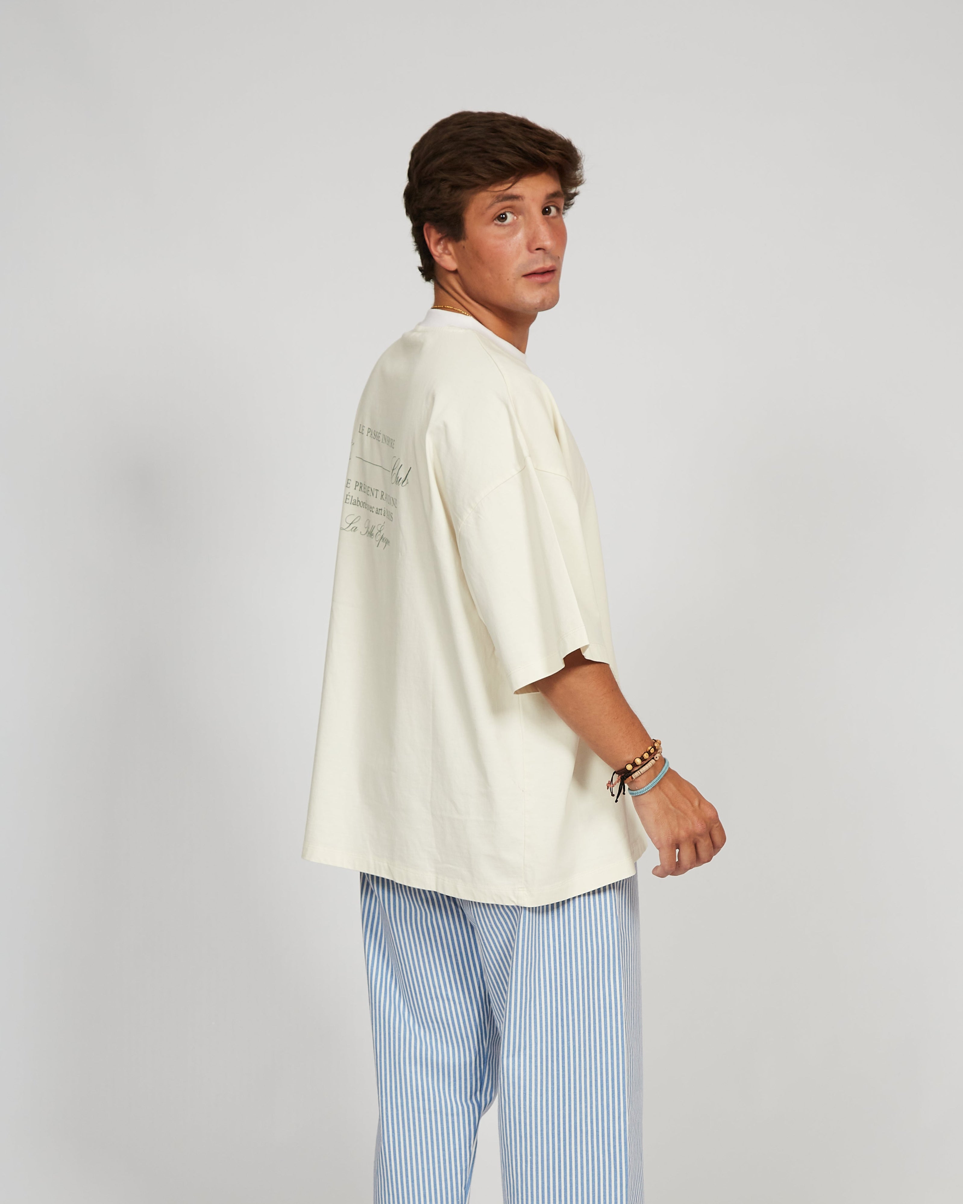 Camiseta Belle Époque Beige