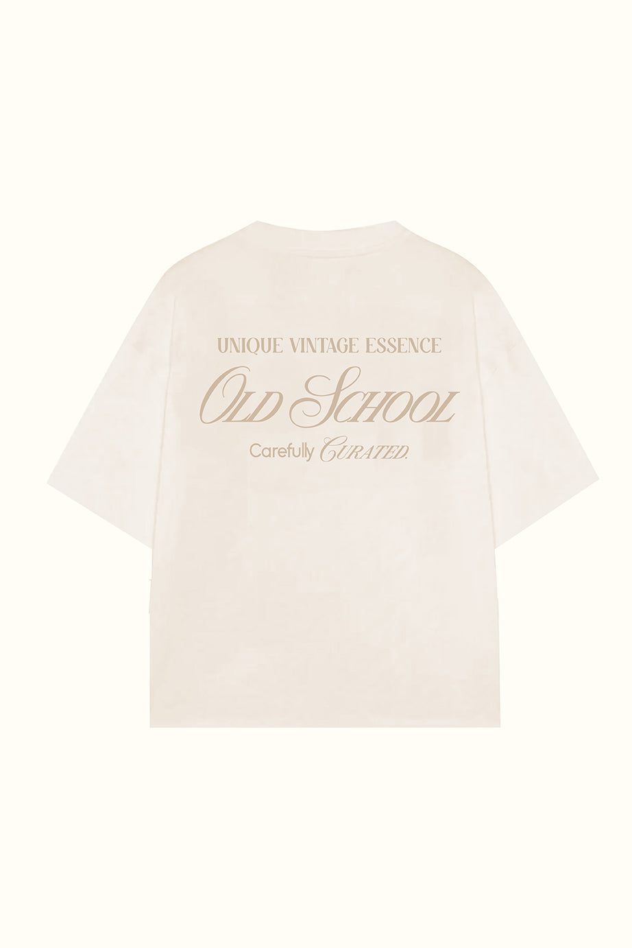 Camiseta Curated Beige