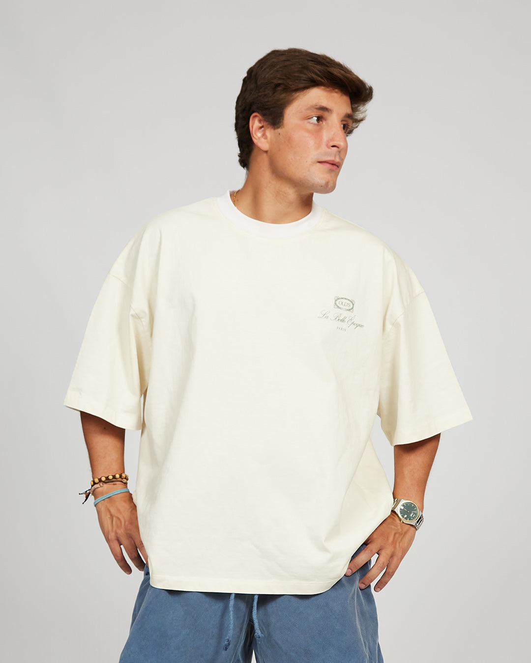 Camiseta Belle Époque Beige